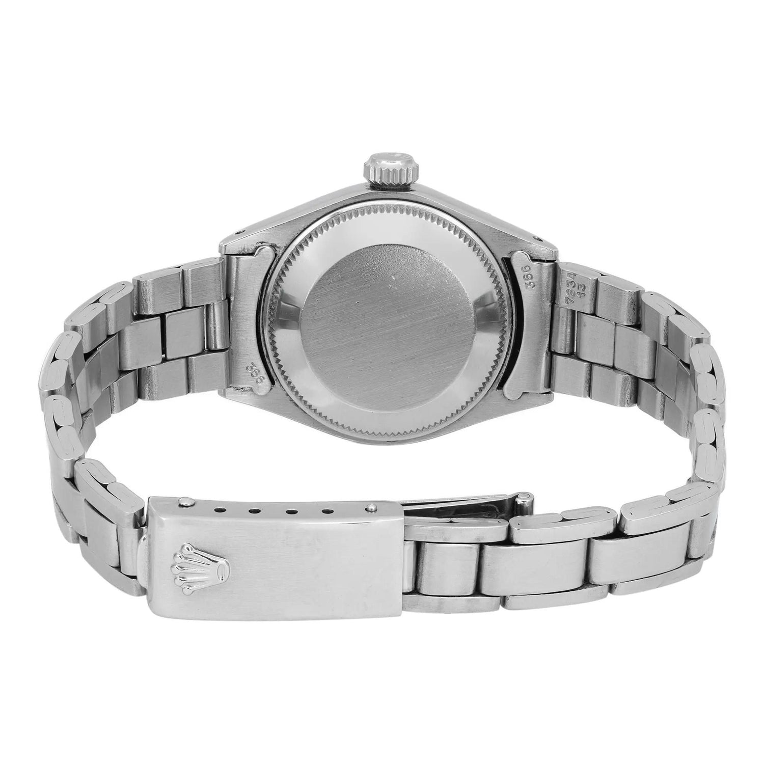 Rolex Perpetual Date 26mm Steel Slate Dial Ladies Automatic Watch 6916