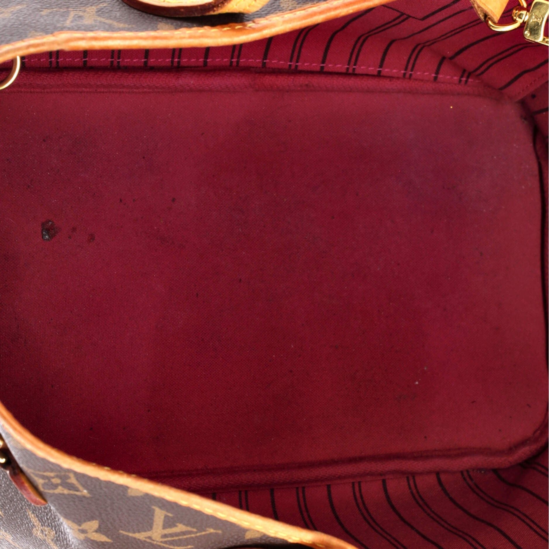 Louis Vuitton Neverfull Nm Tote Monogram Canvas Mm