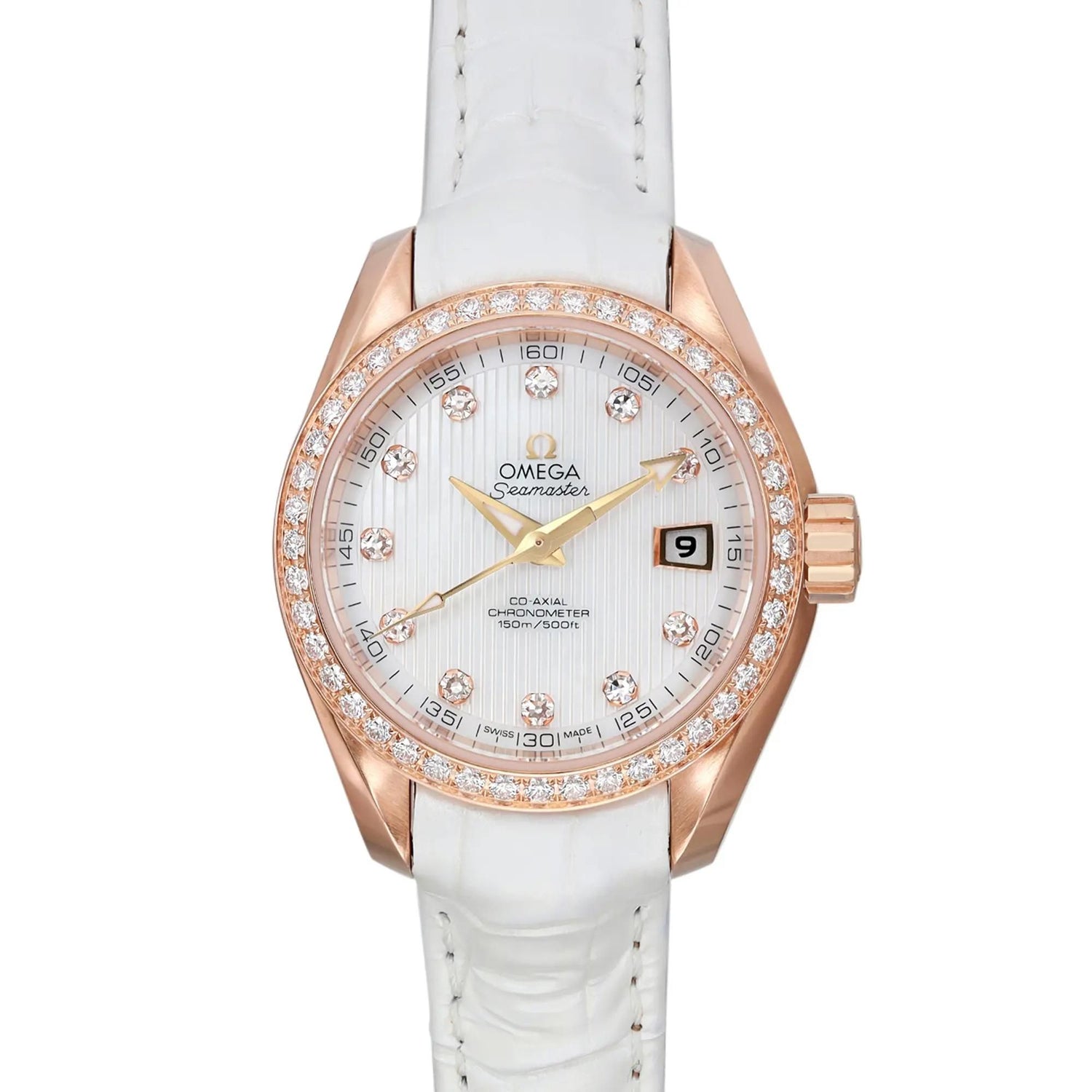 Omega Seamaster Aqua Terra Diamond MOP Dial Automatic Watch 231.58.30.20.55.001