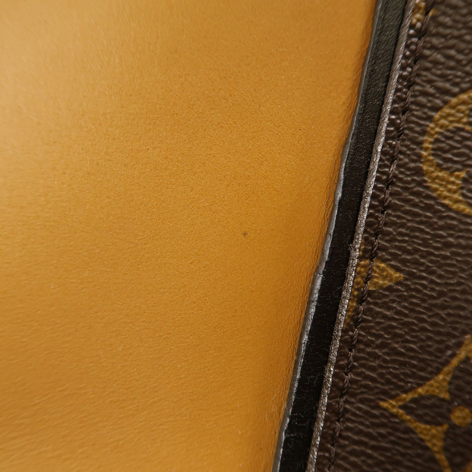 Louis Vuitton Cowhide Leather/monogram Tote W Pm Kinpaku Bag