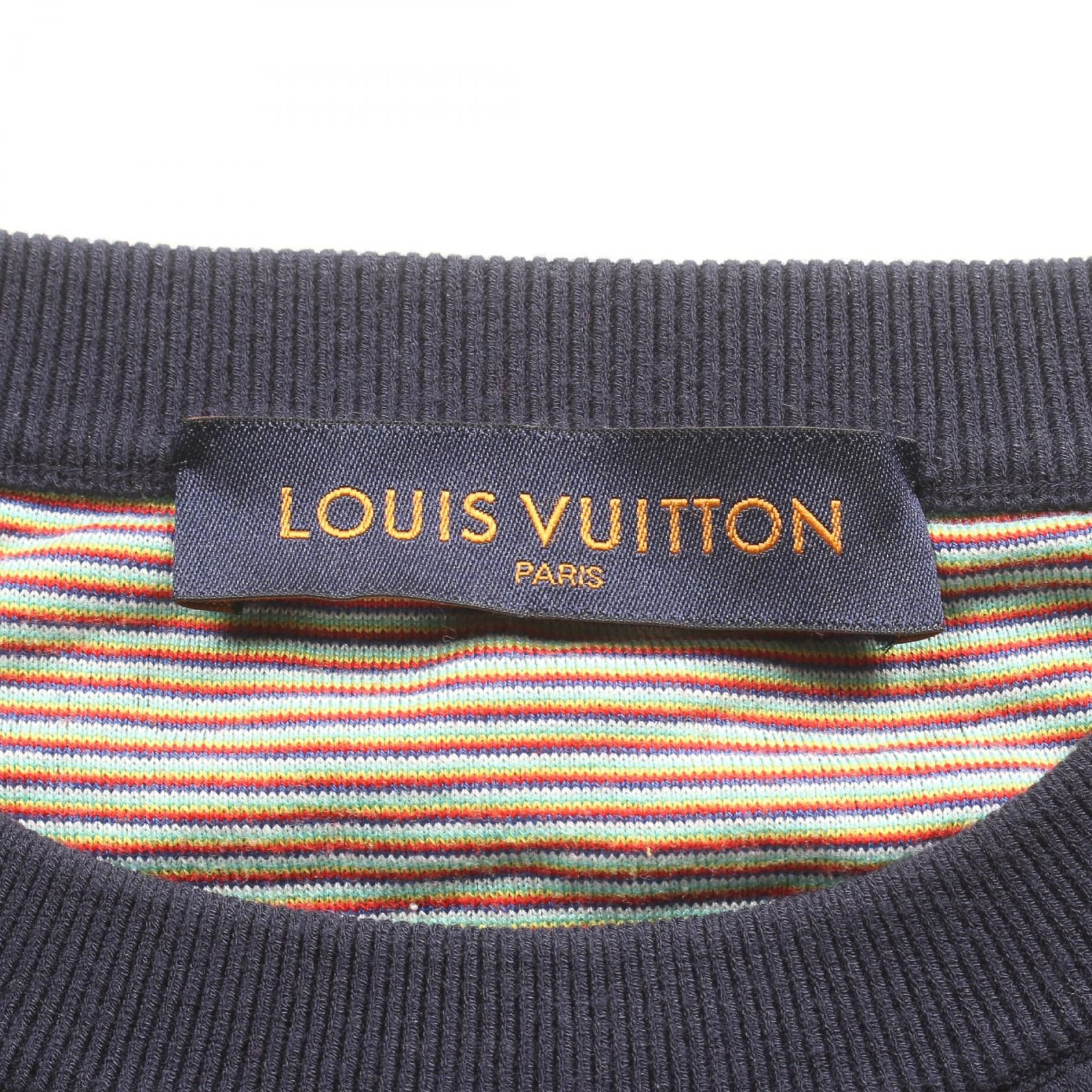 Louis Vuitton Drop Needle Monogram Navy Knit Rm 202q Tbv Hin 44w