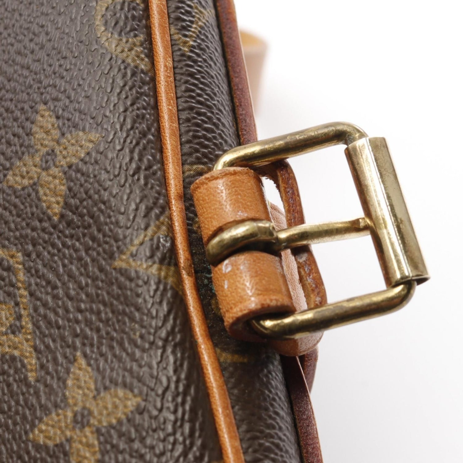 Louis Vuitton Cartouchiere Mm Shoulder Bag M 51253 Monogram Canvas Brown Lv