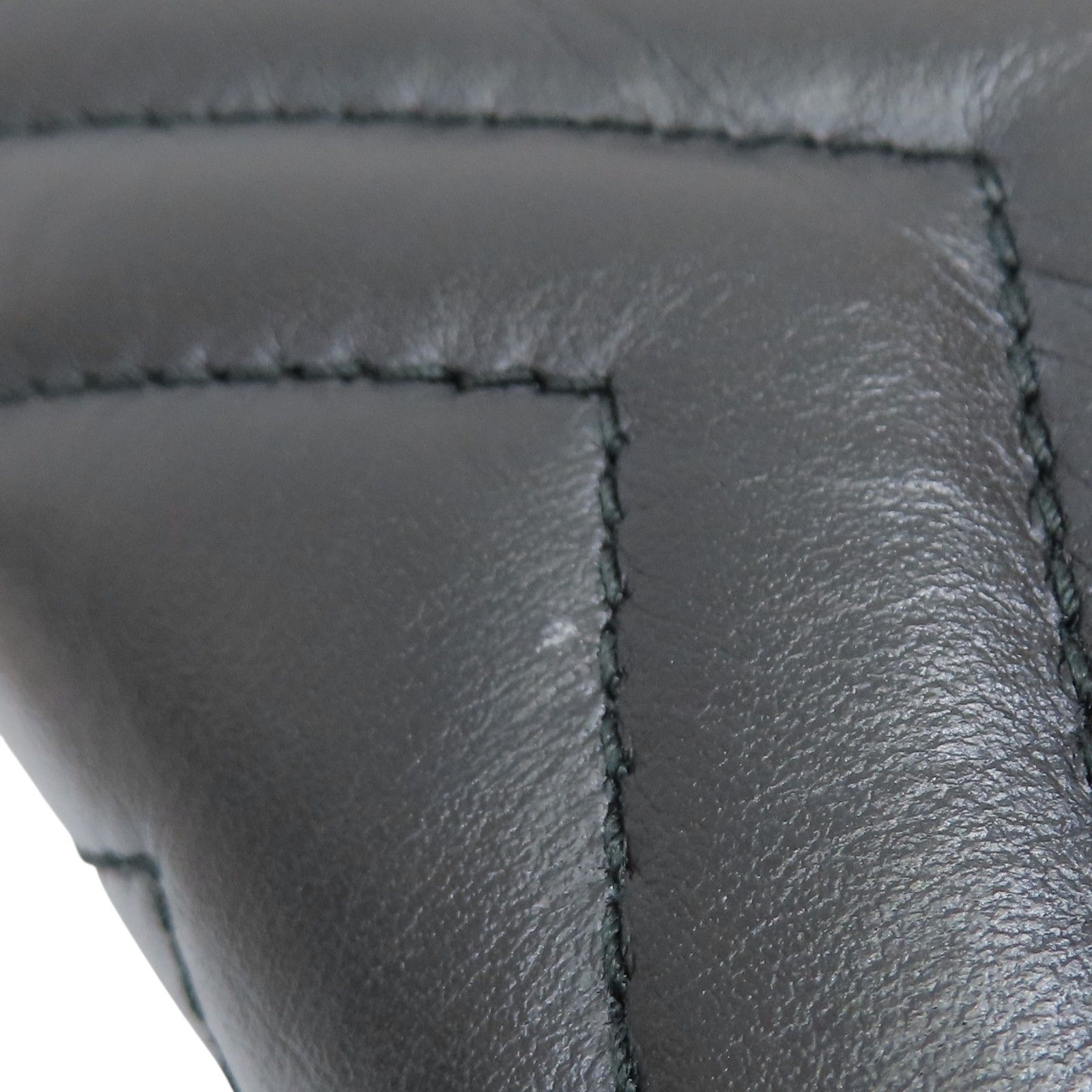 Gucci GG Marmont Small Shoulder Bag Calfskin Black 443497