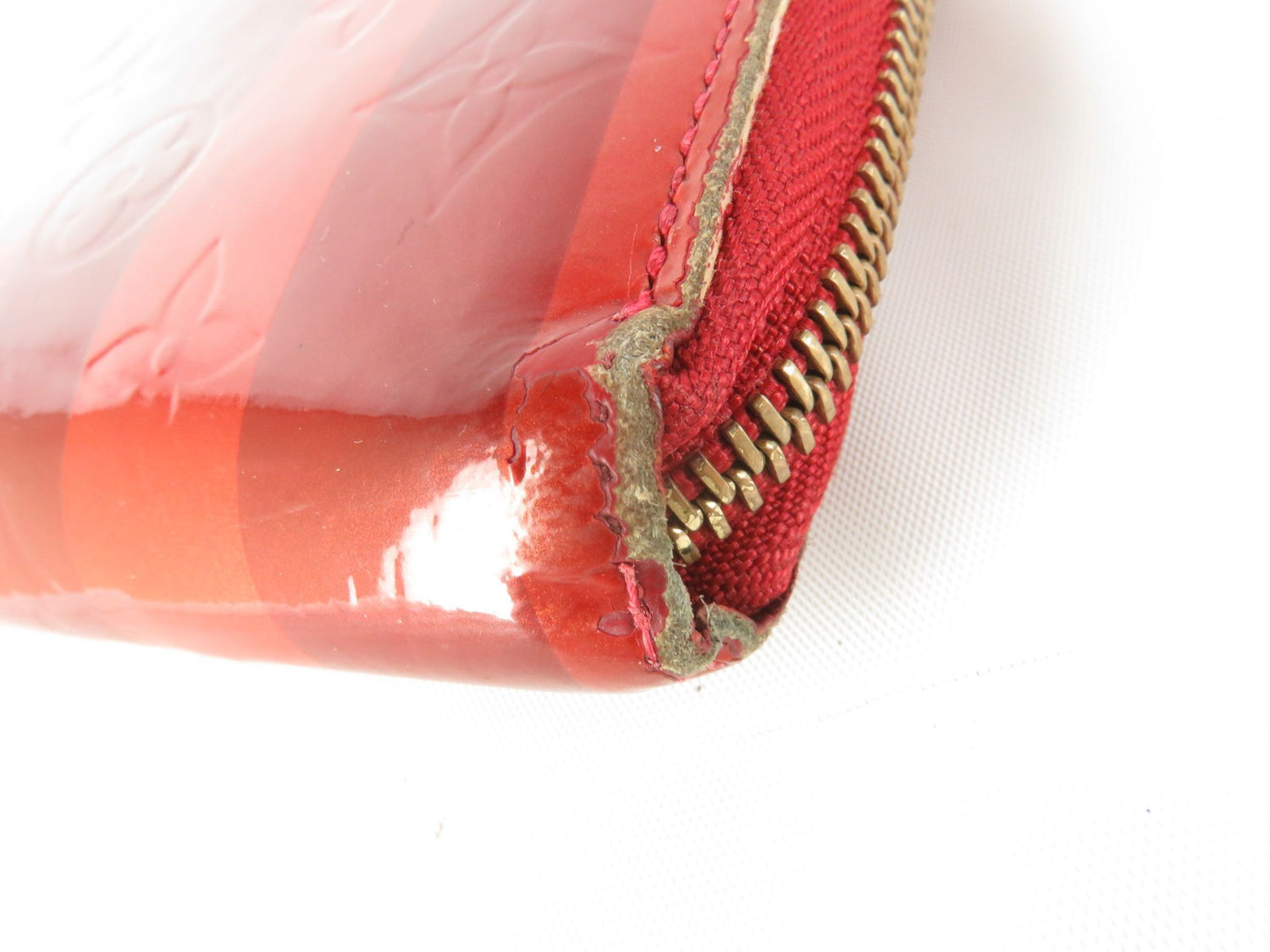 Louis Vuitton Zippy Wallet, Monogram Vernis Rayures