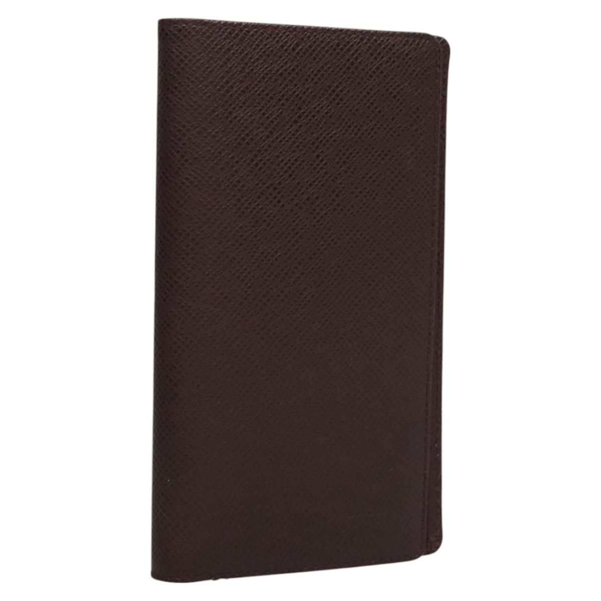 Louis Vuitton Taiga Agenda Posh Day Planner Cover Acajou R 20415 Lv Auth