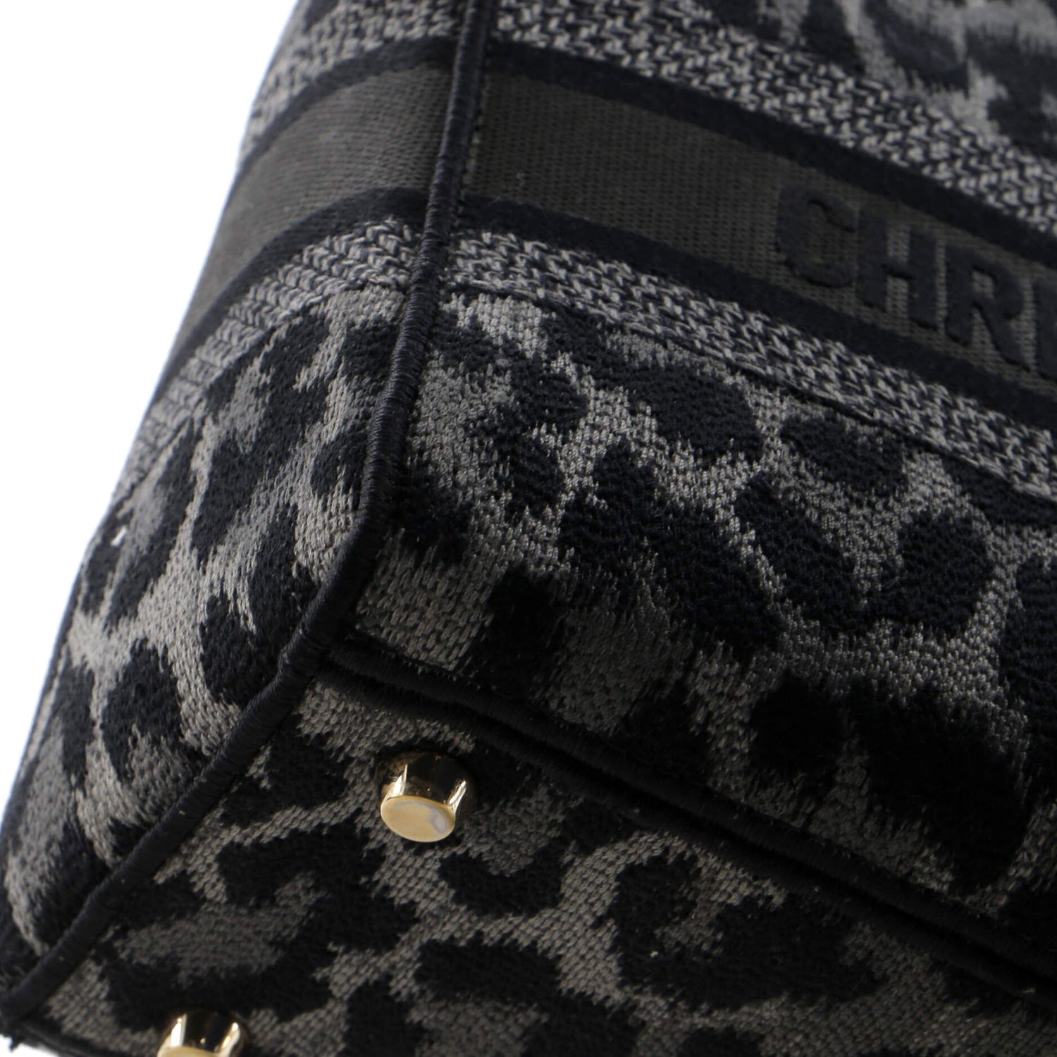 Christian Dior Lady D-Lite Bag Mizza Embroidered Canvas Medium