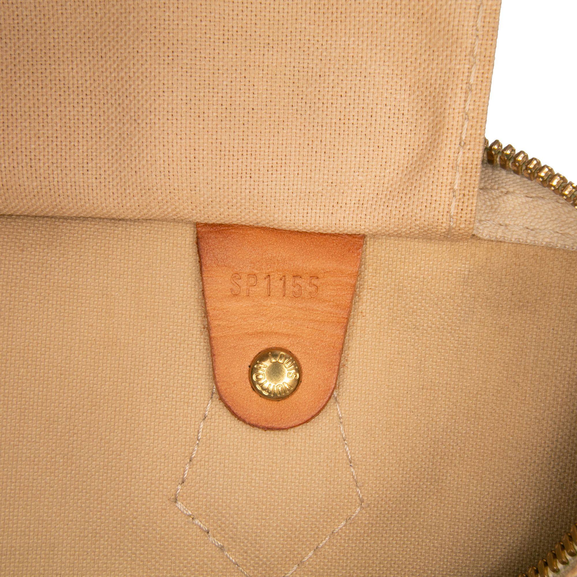 Louis Vuitton Damier Azur Speedy Bandouliere 30 White