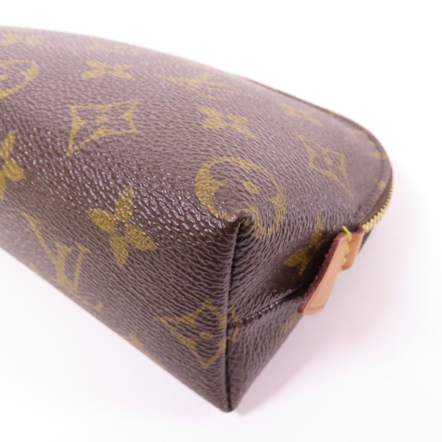 Louis Vuitton Monogram Cosmetic Pouch Pm Brown Brown Business Bag Clutch Bag M 47515