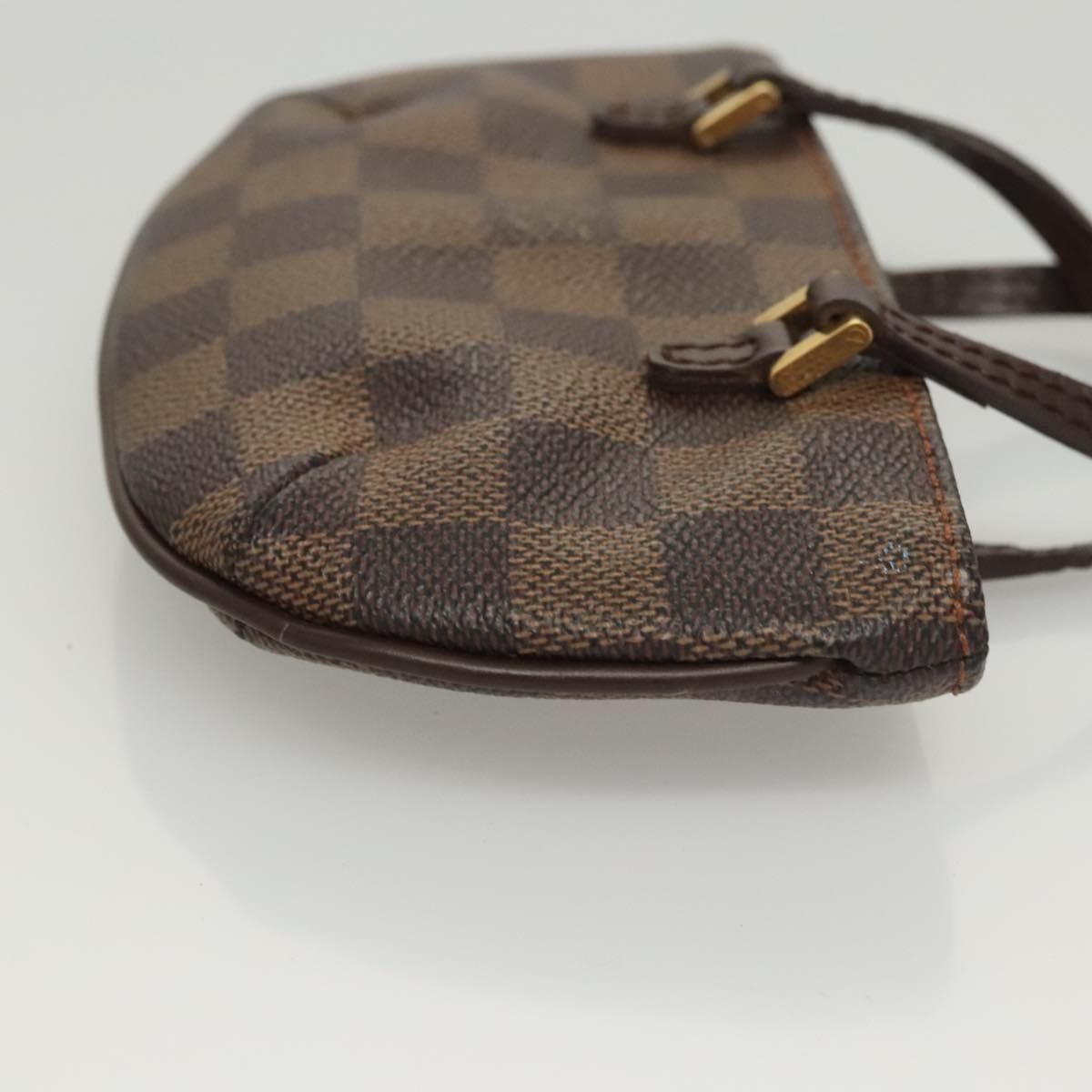 Louis Vuitton Damier Ebene Manosque Gm Accessory Pouch N 51120 Lv Auth