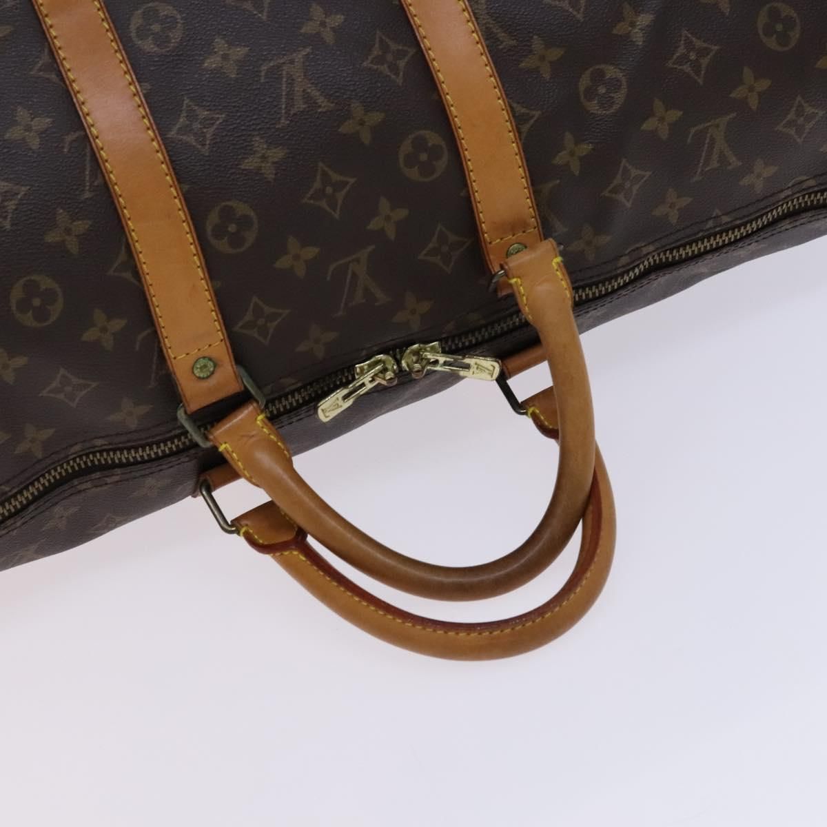 Louis Vuitton Monogram Keepall Bandouliere 55 Boston Bag M 41414 Lv Auth