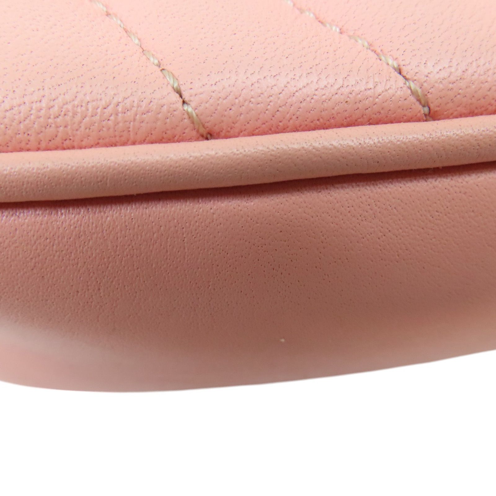 Louis Vuitton New Wave Love Lock Heart Shoulder Bag Calfskin Pink M 53205