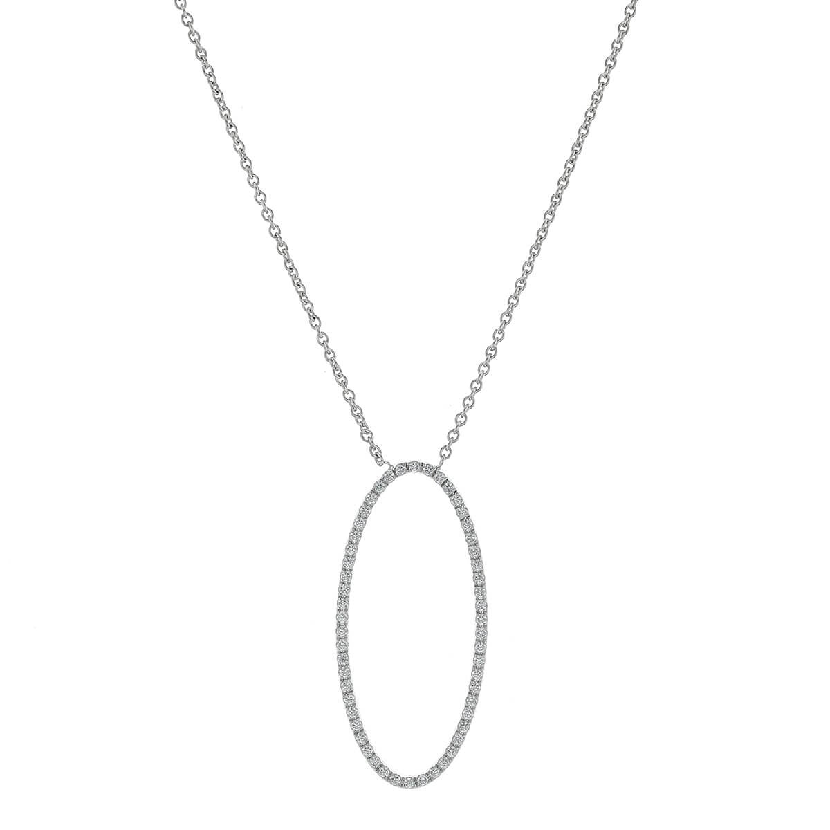 Tiffany & Co. Metro diamonds and gold necklace