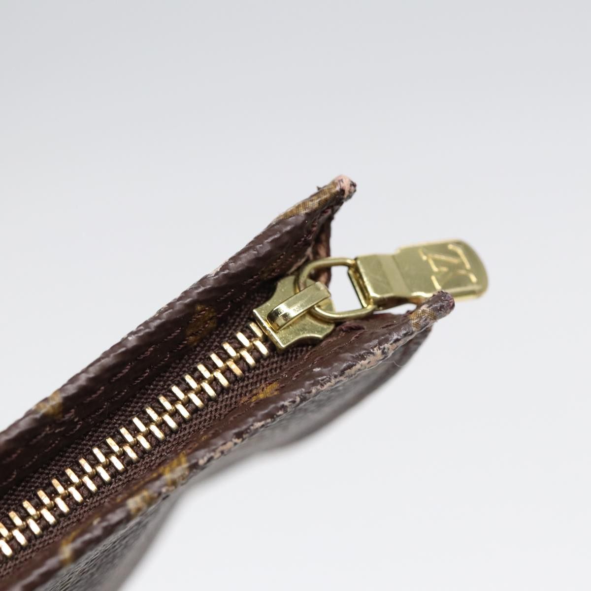 Louis Vuitton Monogram Bucket Pm Accessory Pouch Lv Auth