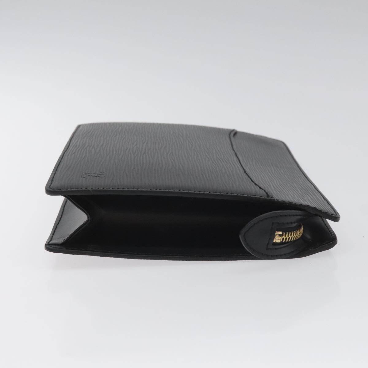 Louis Vuitton Epi Pochette Homme Clutch Bag Black Noir M 52522 Lv Auth