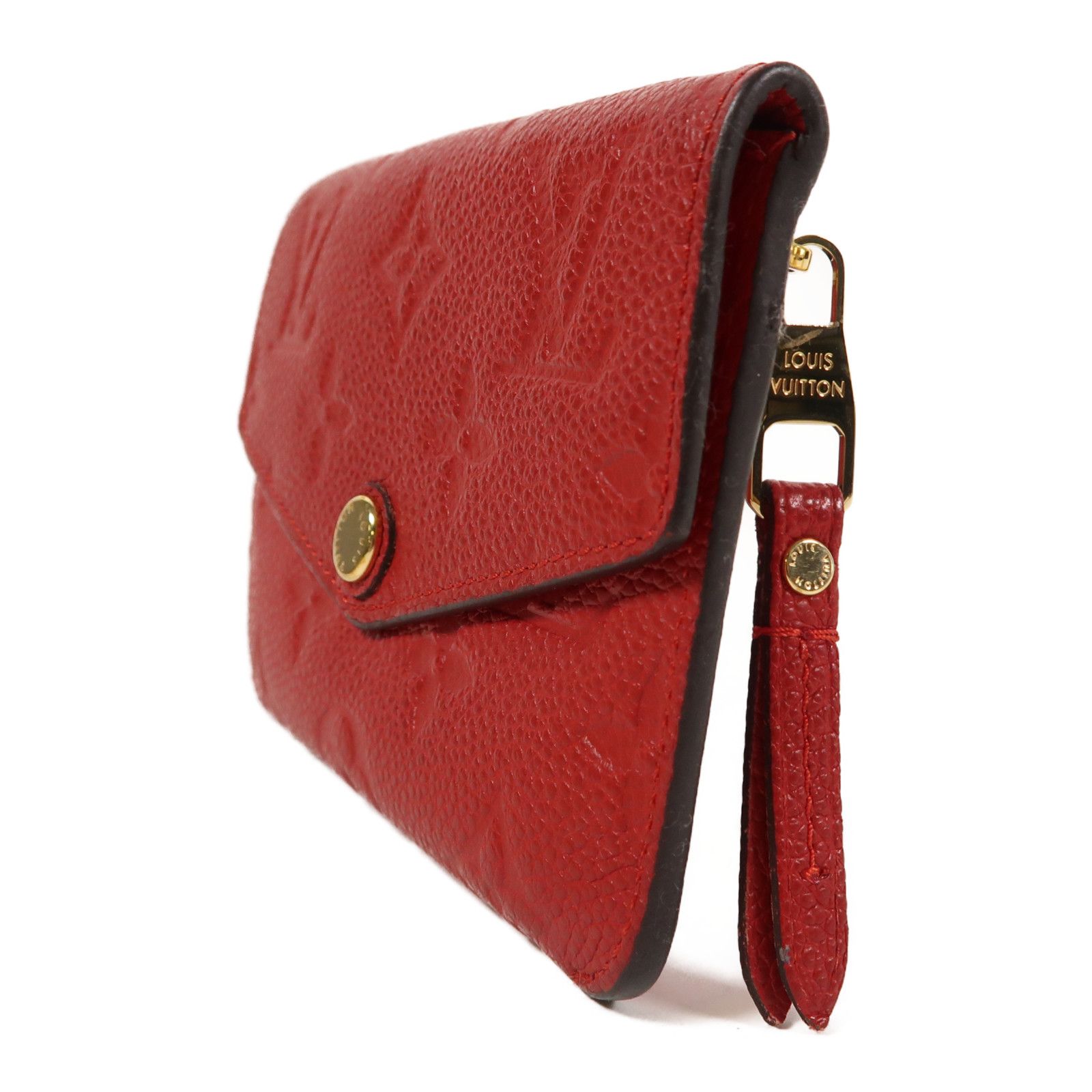 Louis Vuitton Empreinte Card Case Red Card Case M 60634