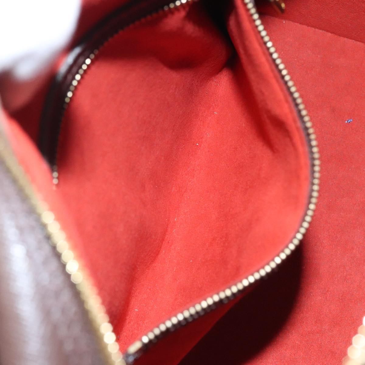 Louis Vuitton Damier Ebene Triana Hand Bag N 51155 Lv Auth
