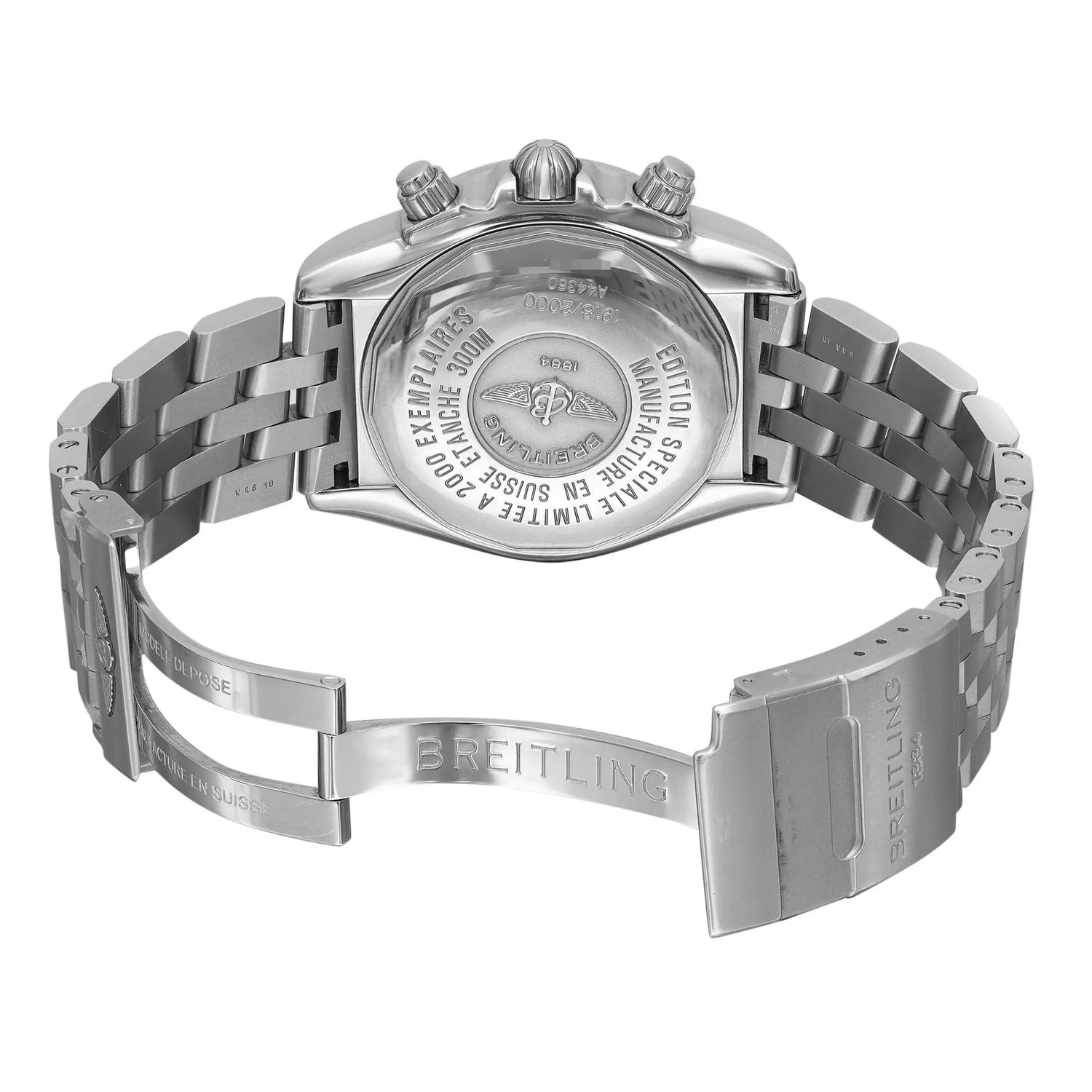Breitling Chronomat Blackbird Steel Black Dial Automatic Watch A4436010/BB71SS