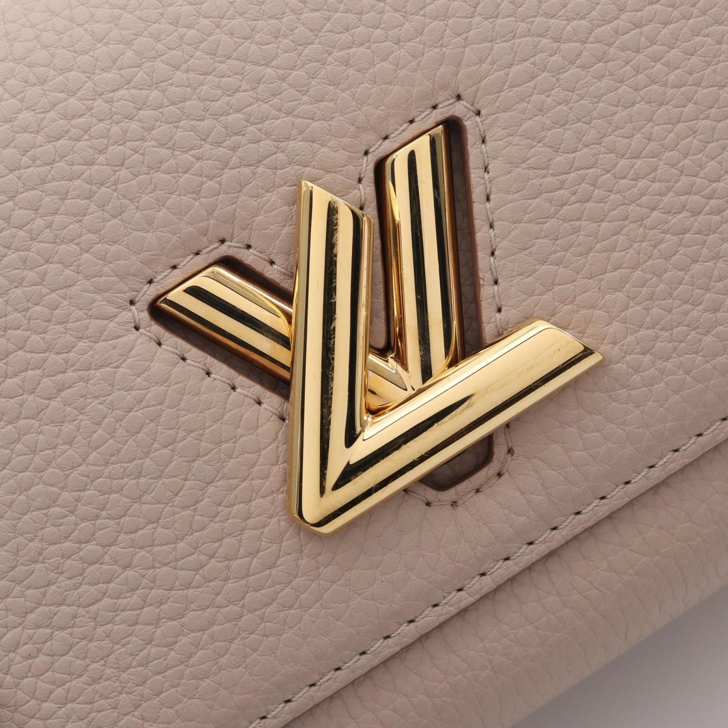 Louis Vuitton Twist One Handle Bb Beige Gurege Handbag M 59090