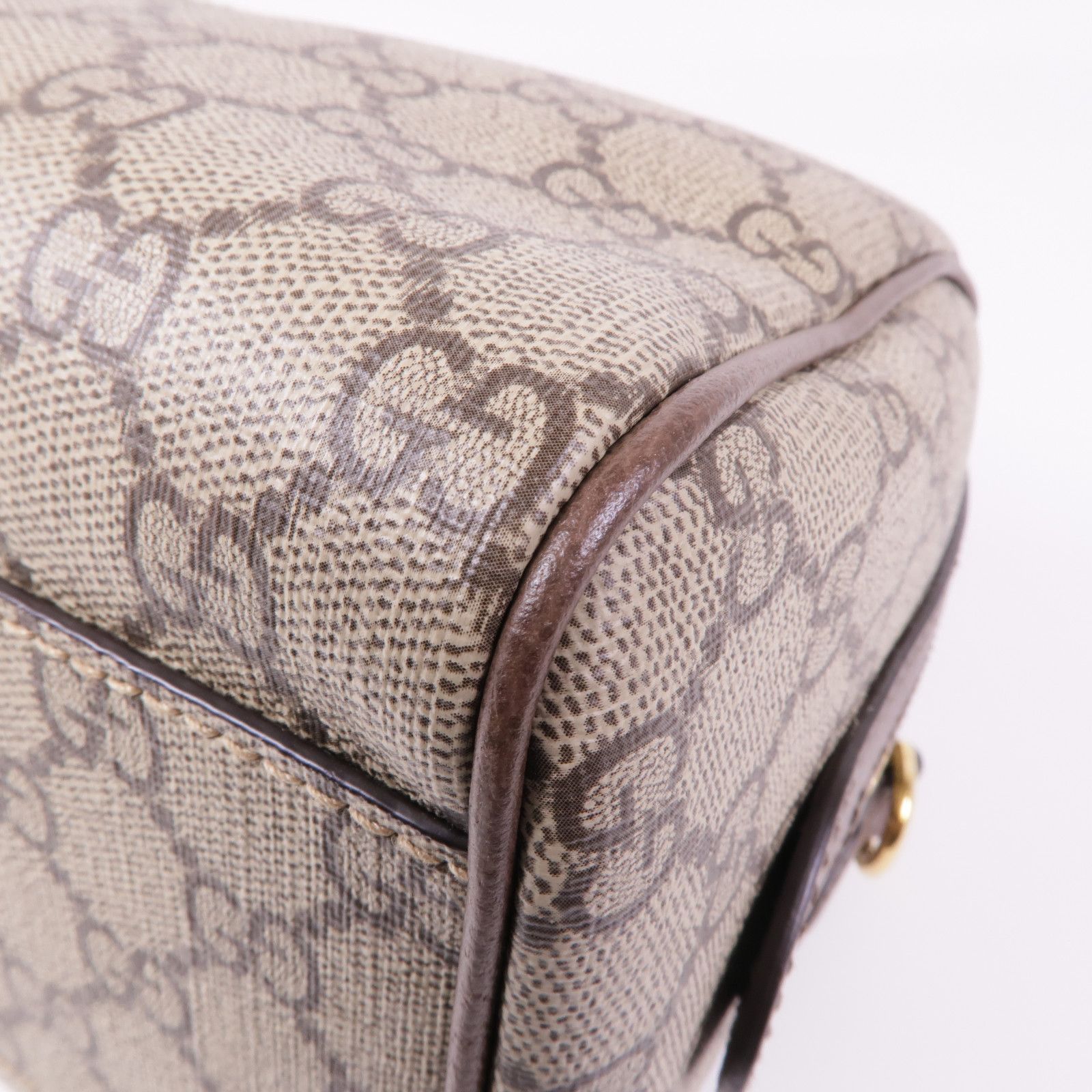Gucci Painted Canvas Ophidia Gg Hand-turned Shoulder And Back Bag 2way Shoulder Bag Brown Pvc Coated Canvas 772061