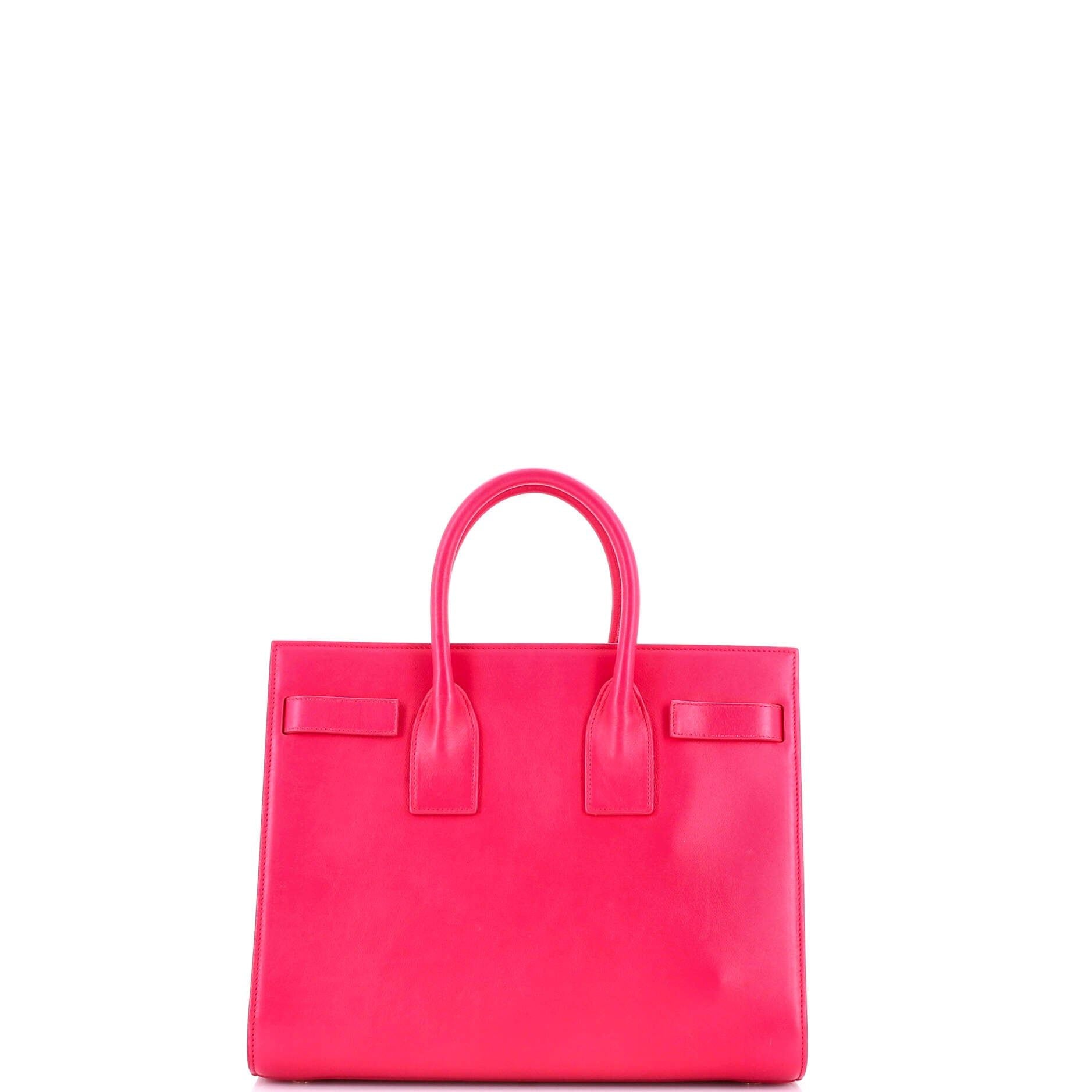 Saint Laurent Sac De Jour Bag Leather Small