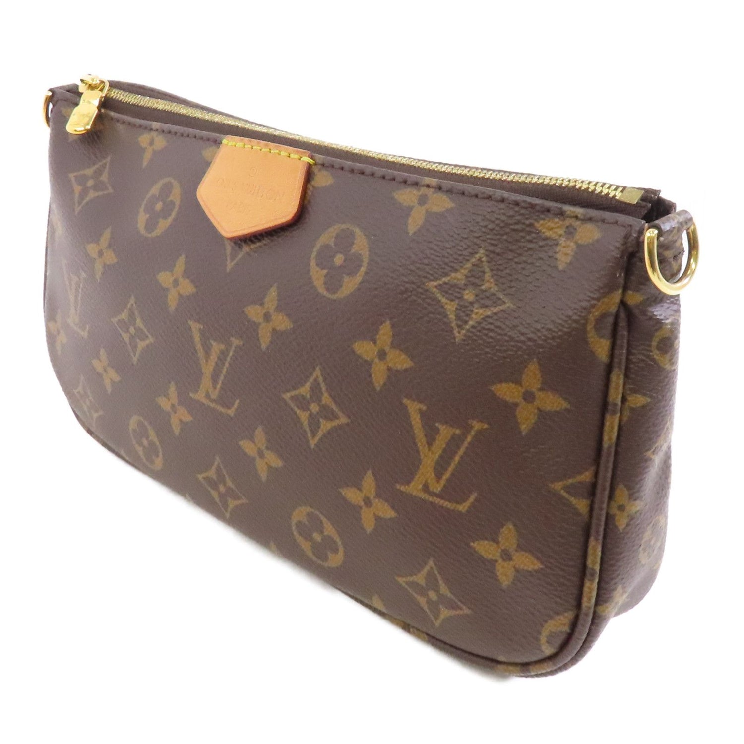 Louis Vuitton Monogram Multi Pochette Accessories Brown 2way Shoulder Bag M 44840