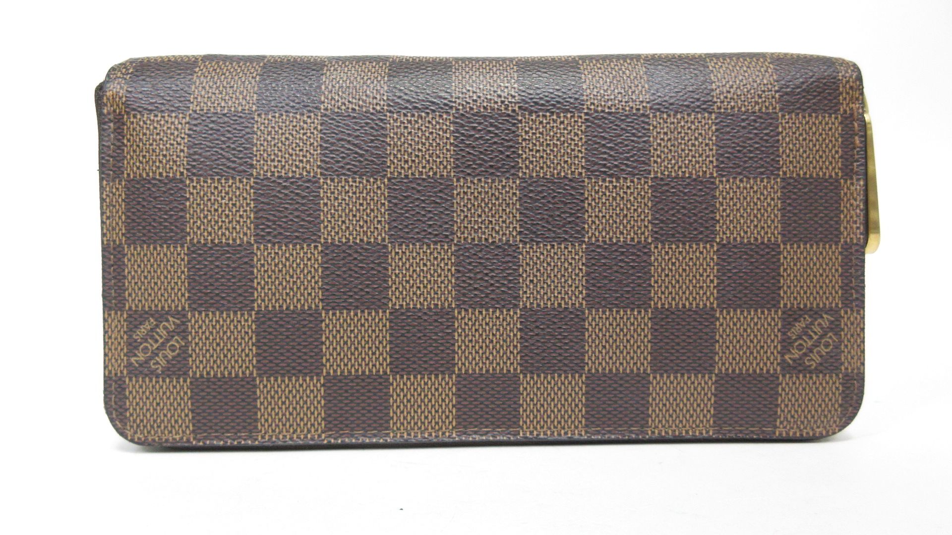 Louis Vuitton Zippy Wallet, Damier Ebene