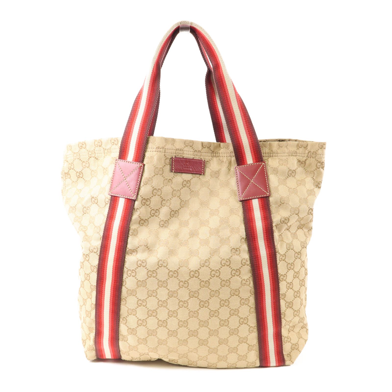 Gucci Medium Vertical Tote 189669, GG Canvas