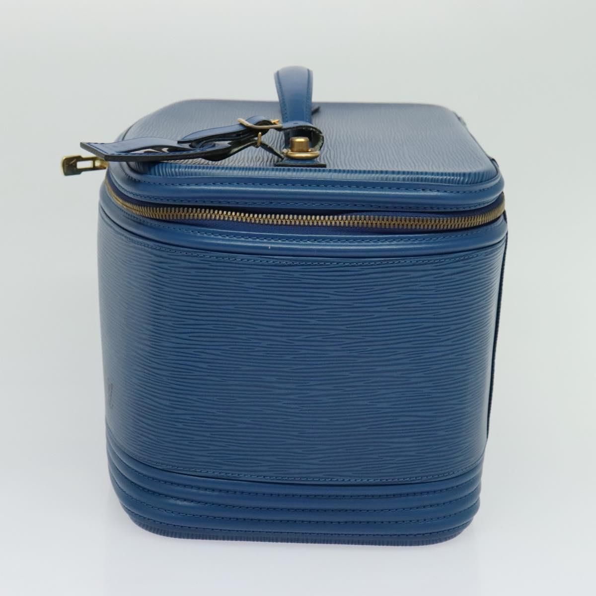 Louis Vuitton Epi Nice Hand Bag 2way Toledo Blue M 48015 Lv Auth