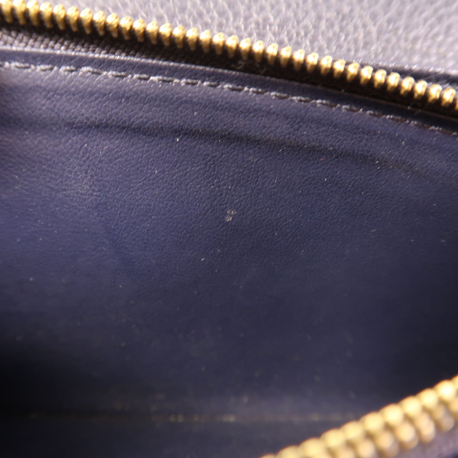 Louis Vuitton Empreinte Sarah Long Wallet Navy Blue Bifoldpurse M 61182