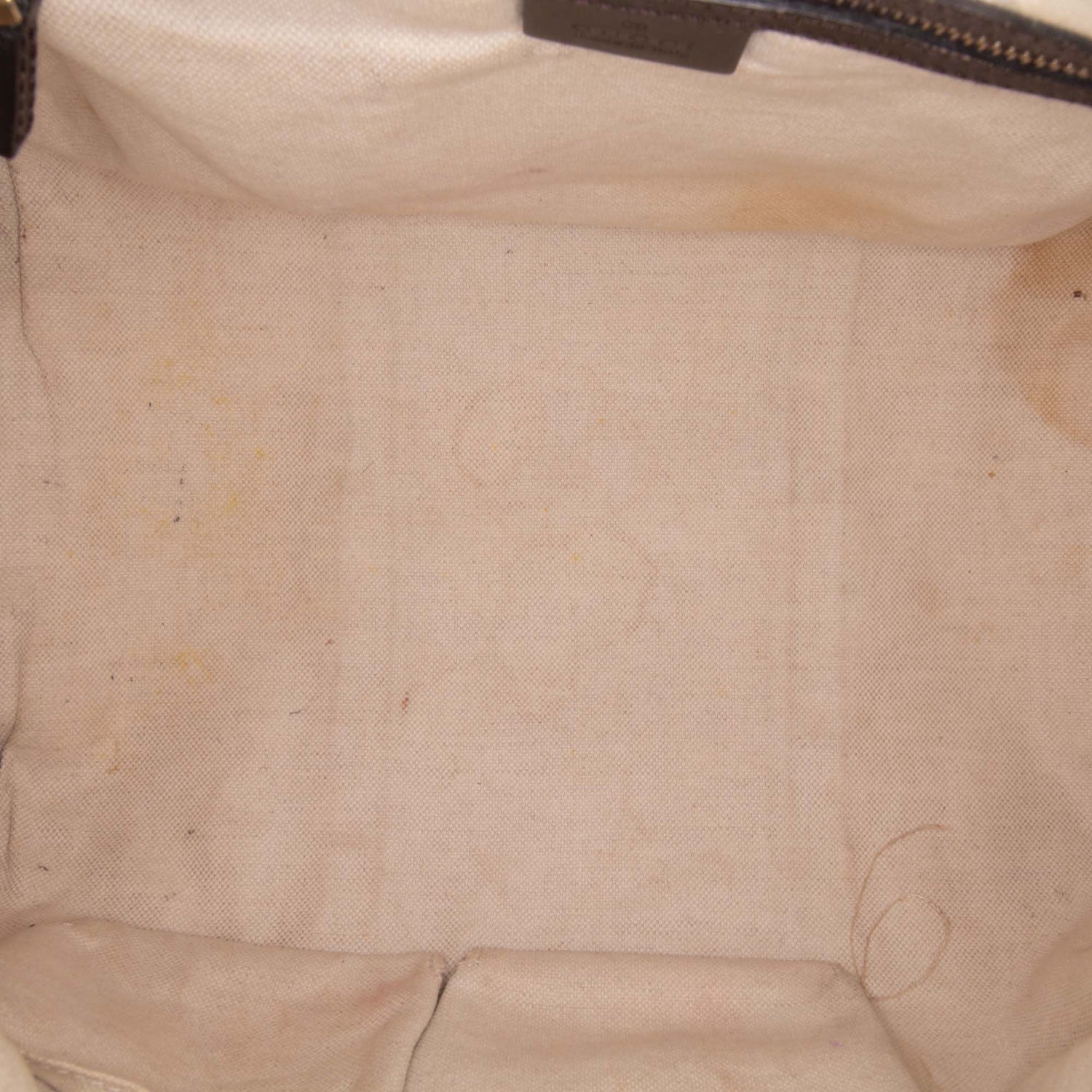 Gucci Medium GG Canvas Web Joy Boston Bag Brown