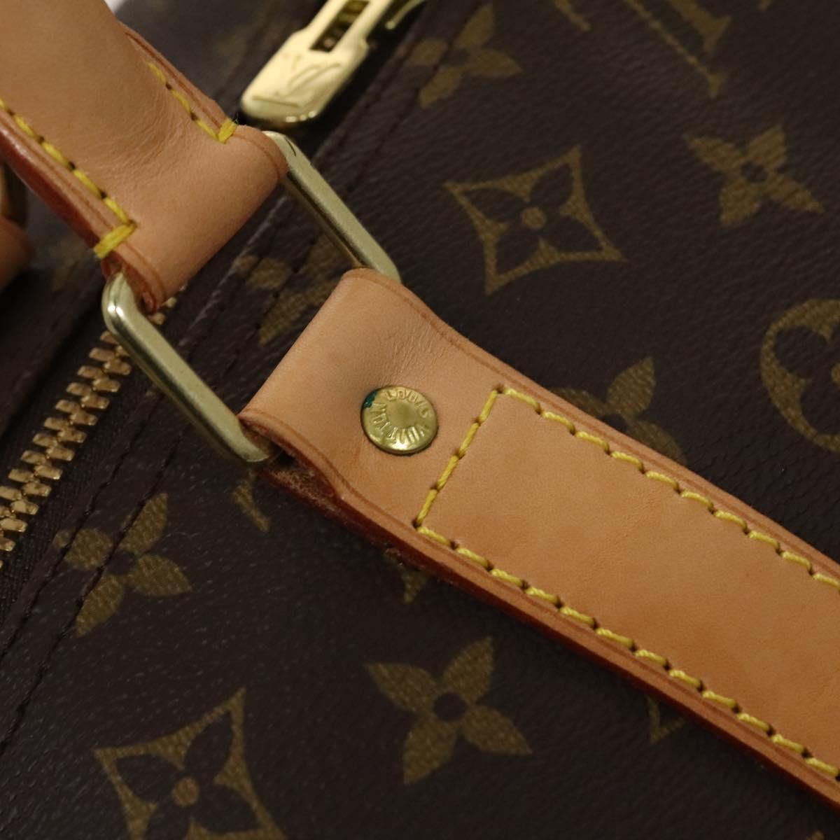 Louis Vuitton Monogram Keepall Bandouliere 60 Boston Bag M 41412 Lv Auth