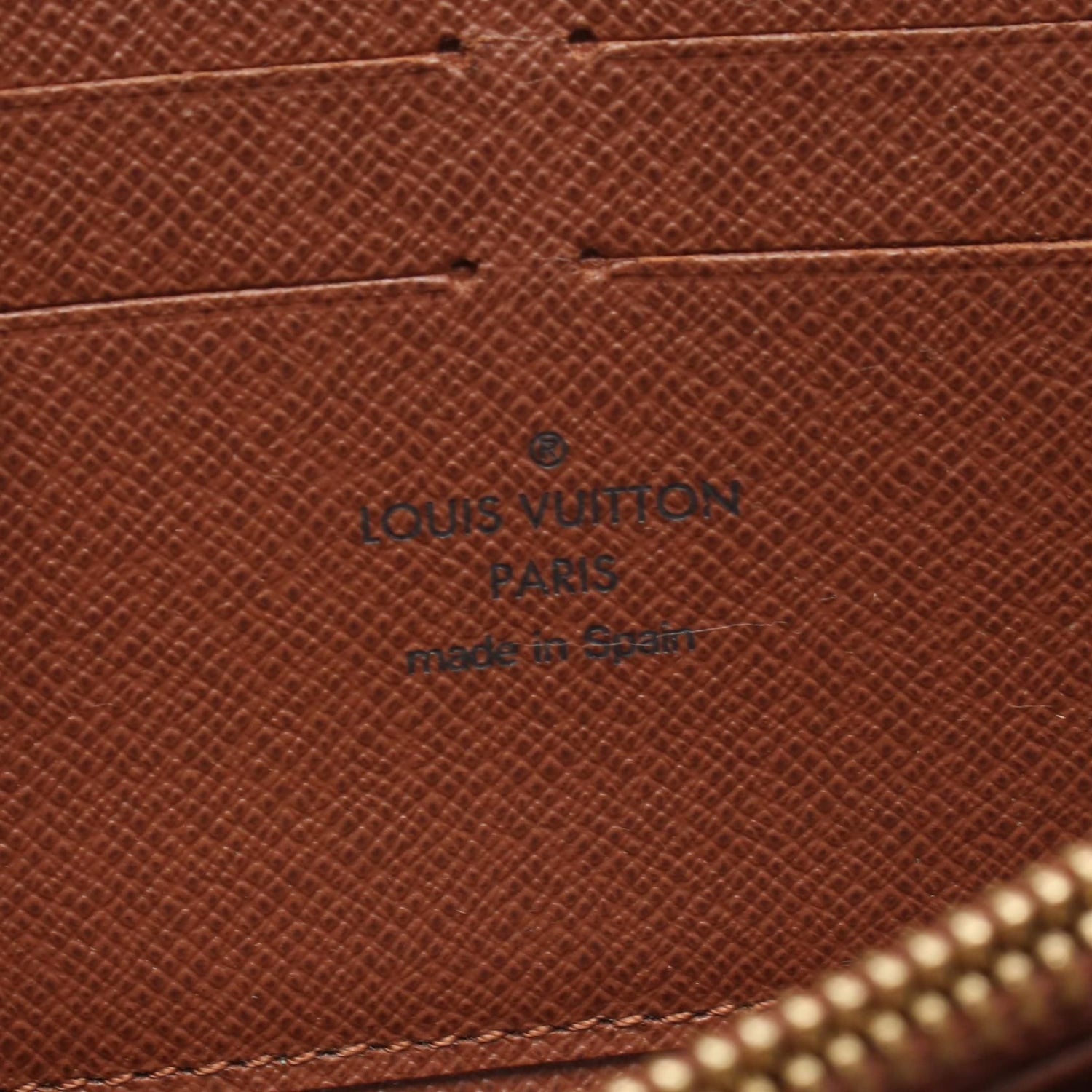 Louis Vuitton Zippy Wallet, Monogram