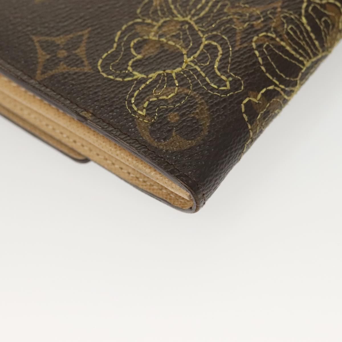 Louis Vuitton Monogram Dentelle Portefeuille Sarah Wallet M 95390 Lv Auth