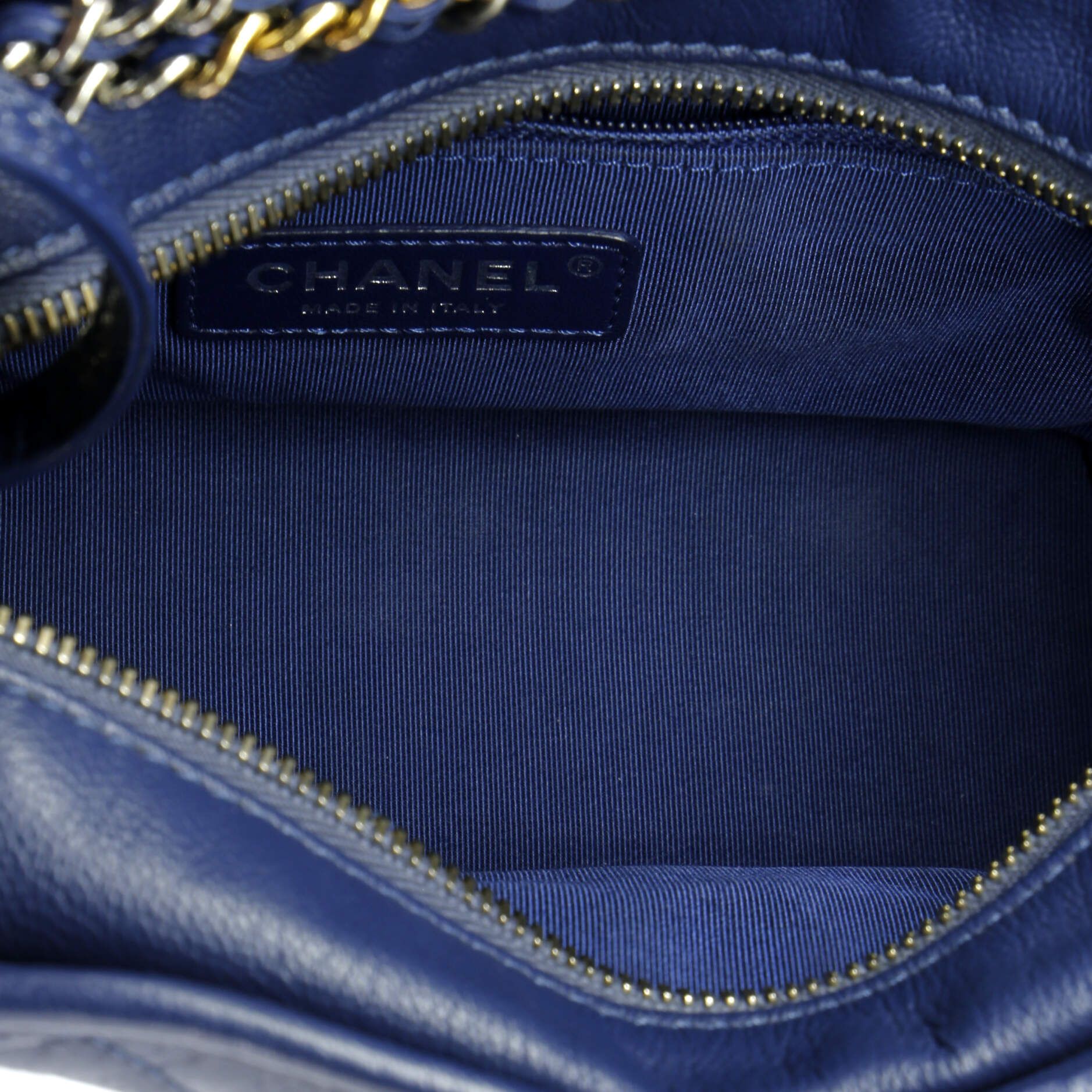 Chanel Gabrielle Hobo Quilted Goatskin And Patent Small