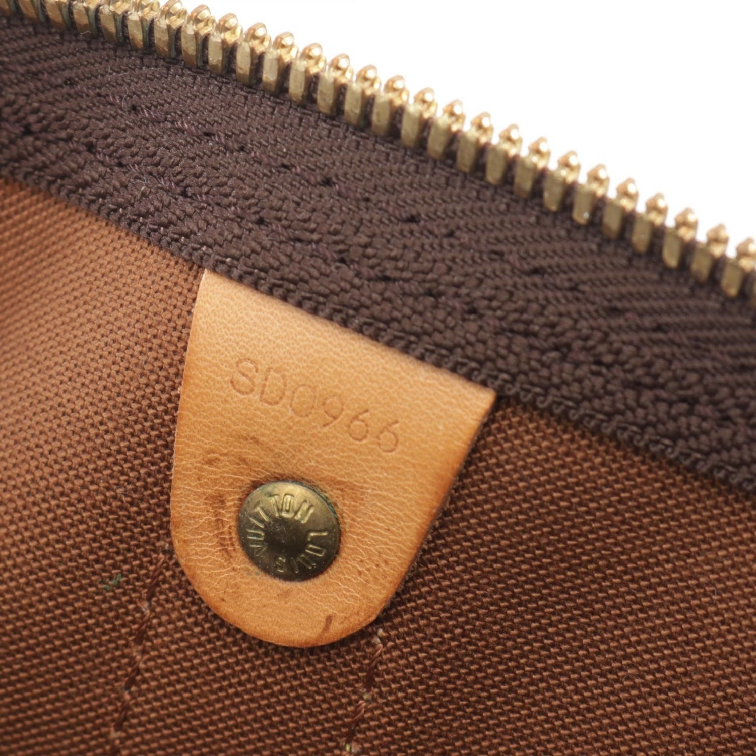 Louis Vuitton Keepall Bandriere 60 Brown Boston Bag M 41412