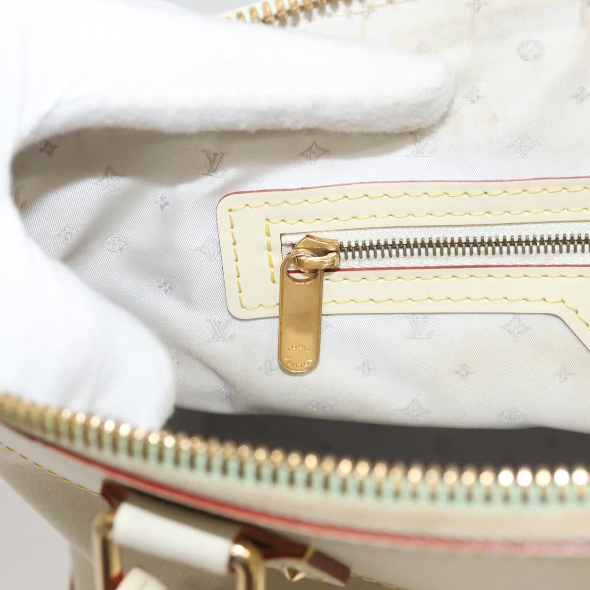 Louis Vuitton Suhari Rock It Pm Hand Bag White M 91887 Lv Auth
