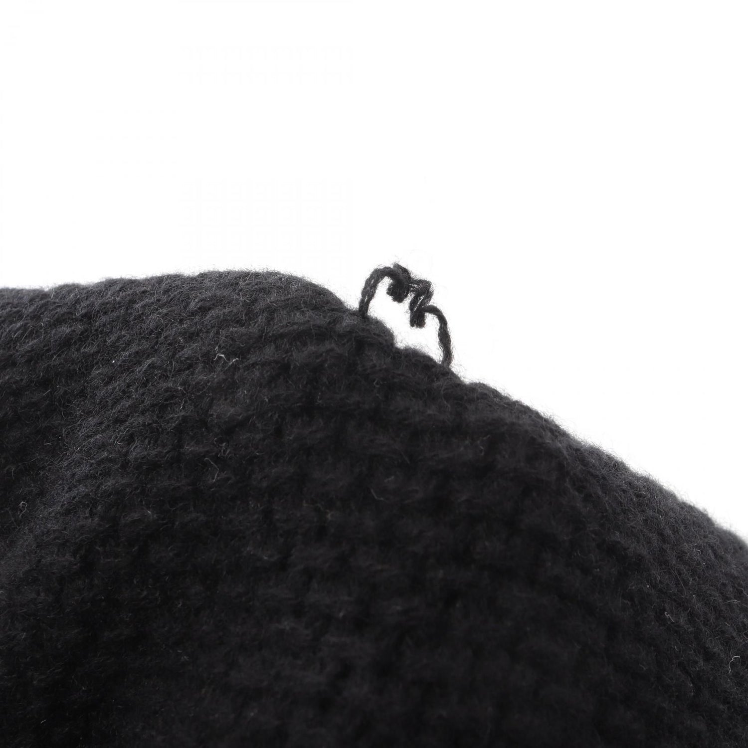 Chanel Black Coco Mark Scarf Other Cashmere