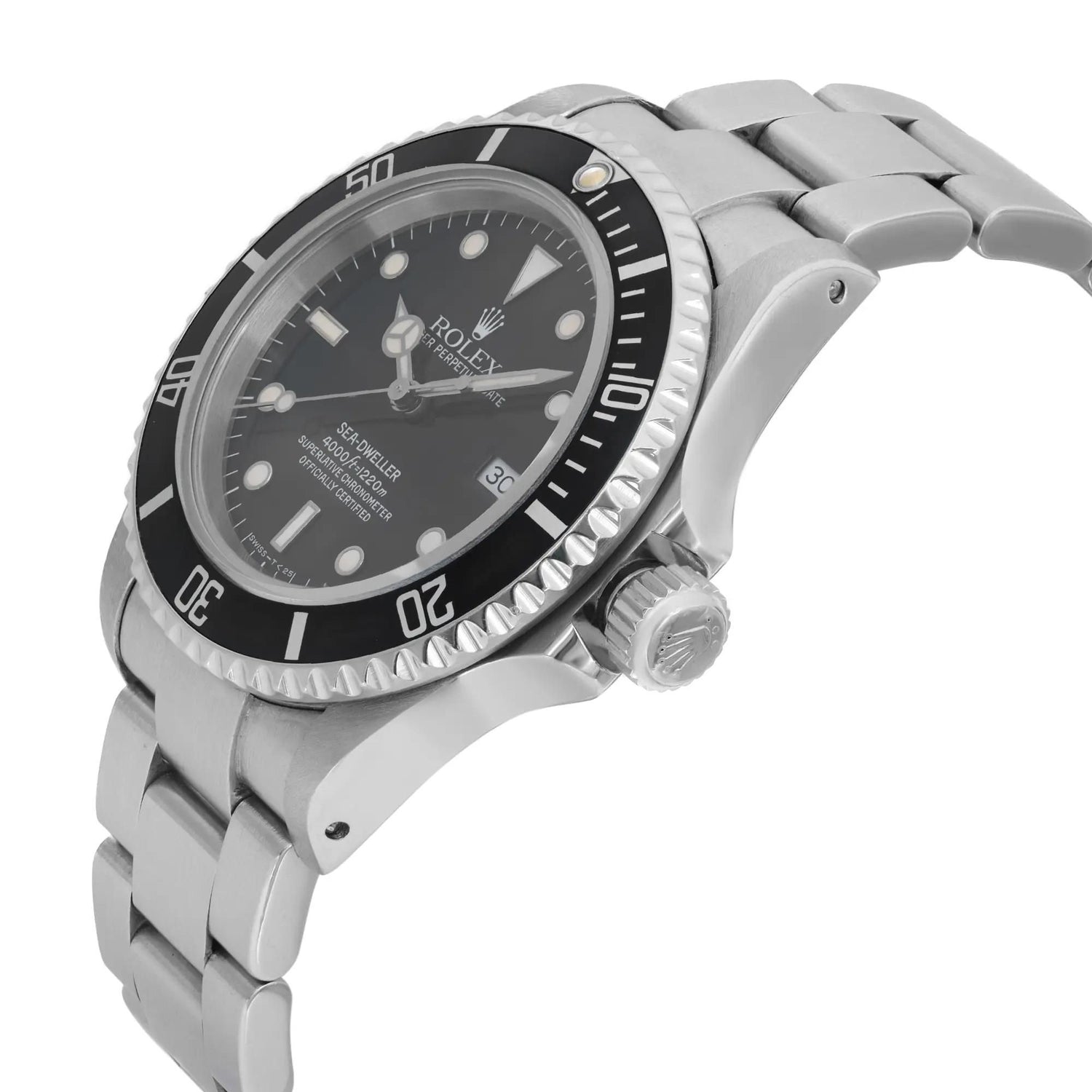 Rolex Sea-dweller Steel Black Dial Automatic Mens Watch 16600