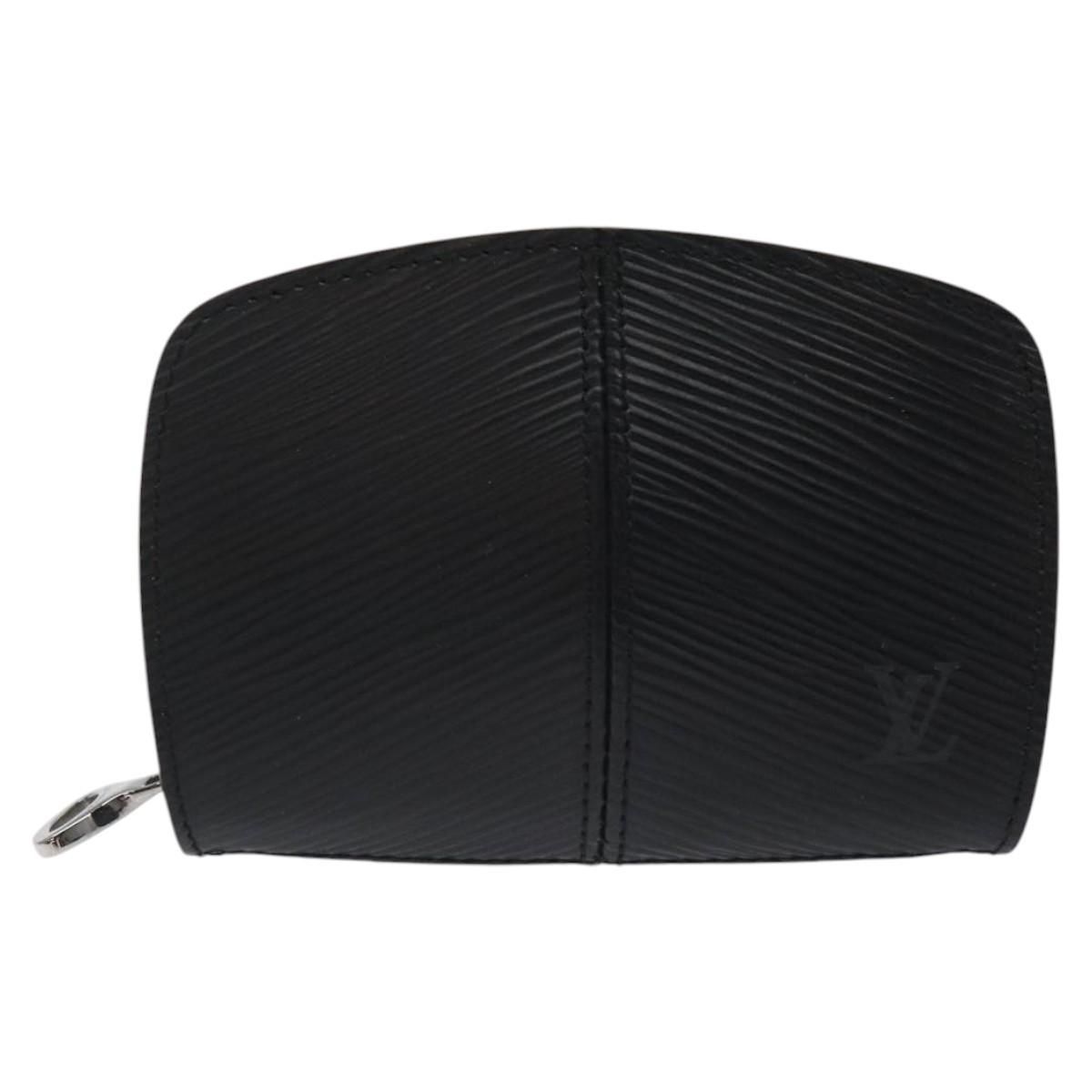 Louis Vuitton Epi Porte Monnaie Z Coin Purse Black M 63682 Lv Auth