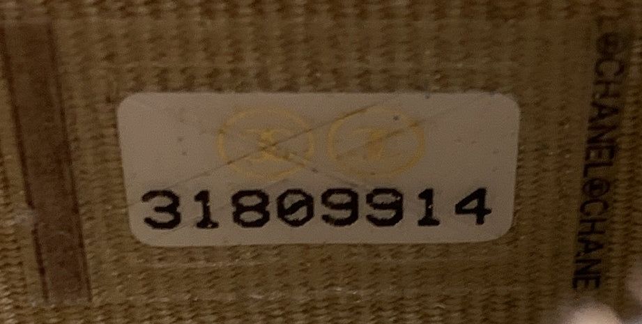 Chanel Pearl Crush Zip Around Card Holder On Chain Quilted Lambskin