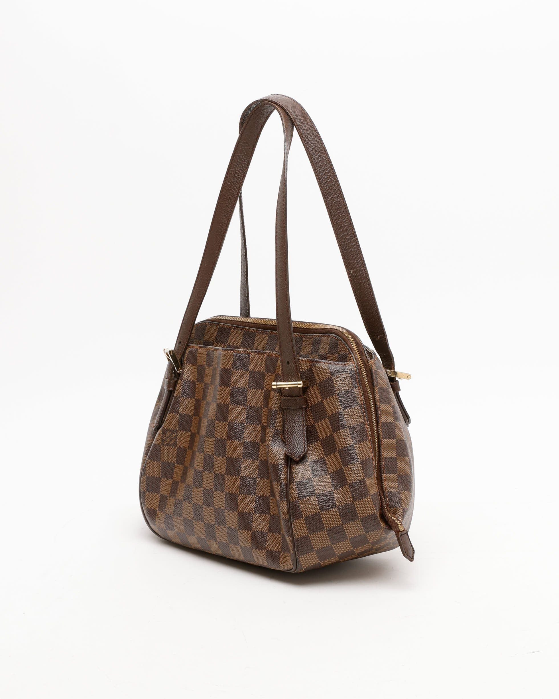 Louis Vuitton Damier Ebene Belem MM Bag