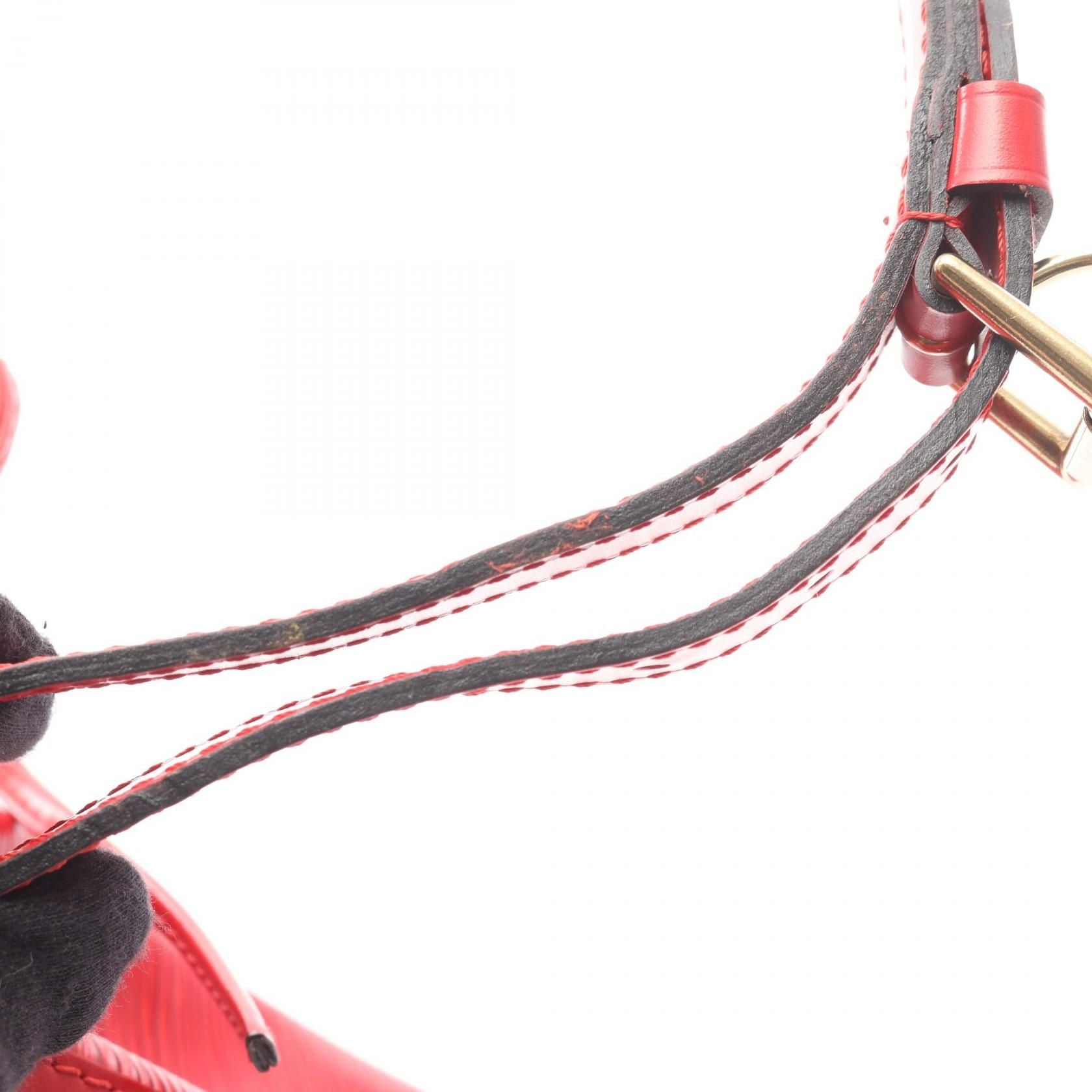 Louis Vuitton Petit Noe Castilian Red Red Shoulder Bag M 44107