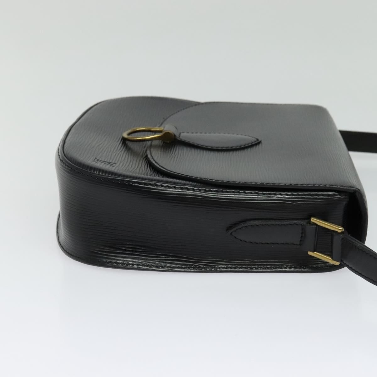 Louis Vuitton Epi Monogram Saint Cloud Gm Bag Black Noir M 52192 Auth