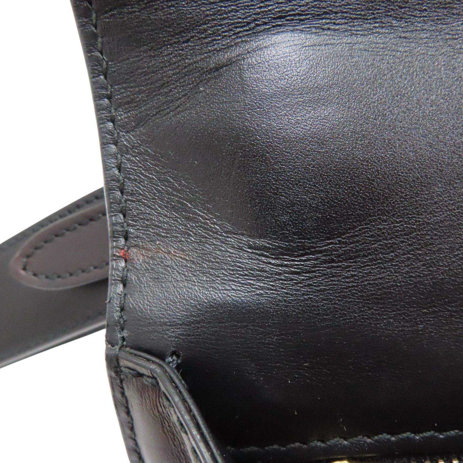 Gucci Sylvie Shoulder Bag Calfskin Black 421882