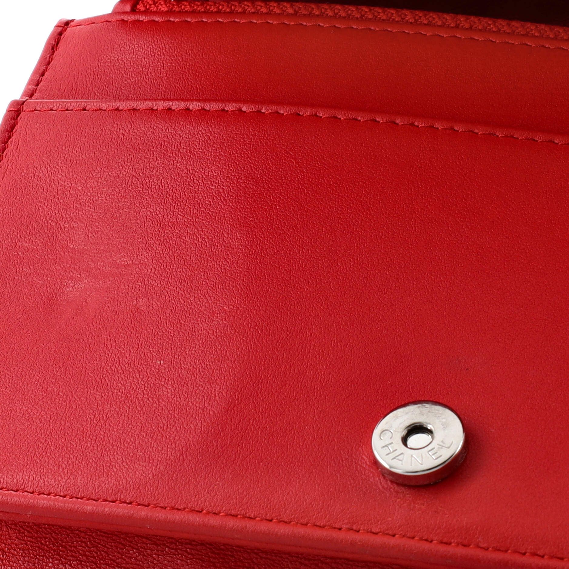 Chanel Wallet On Chain Camellia Lambskin