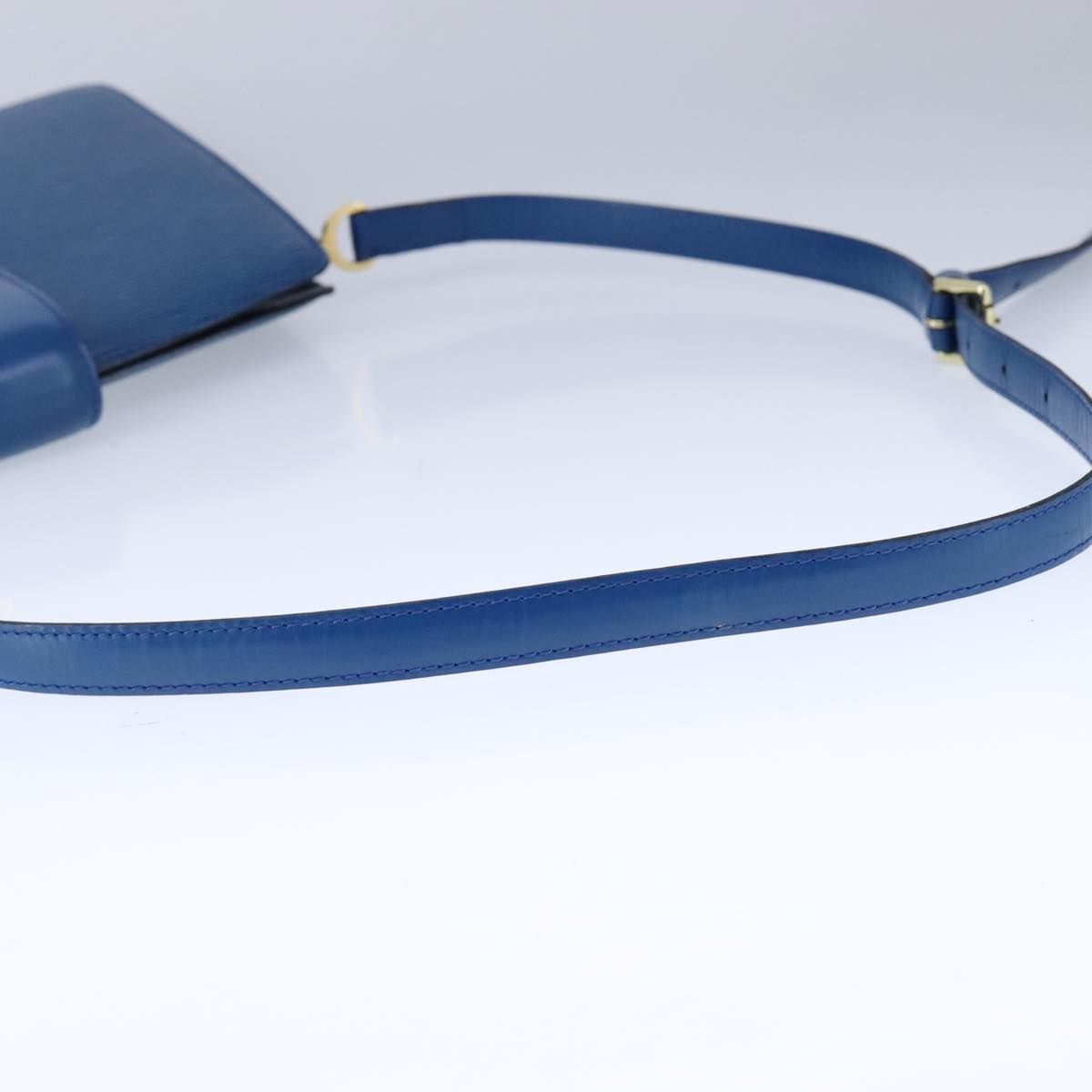 Louis Vuitton Epi Capuchin Shoulder Bag Blue M 52345 Lv Auth