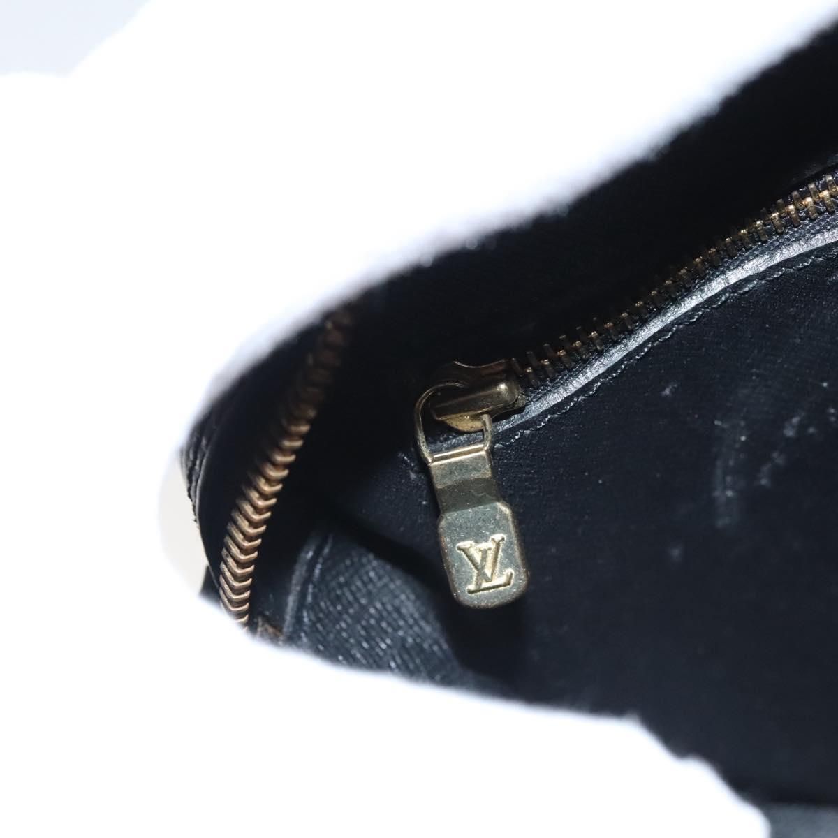 Louis Vuitton Epi Jeune Fille Mm Shoulder Bag Black M 52152 Lv Auth