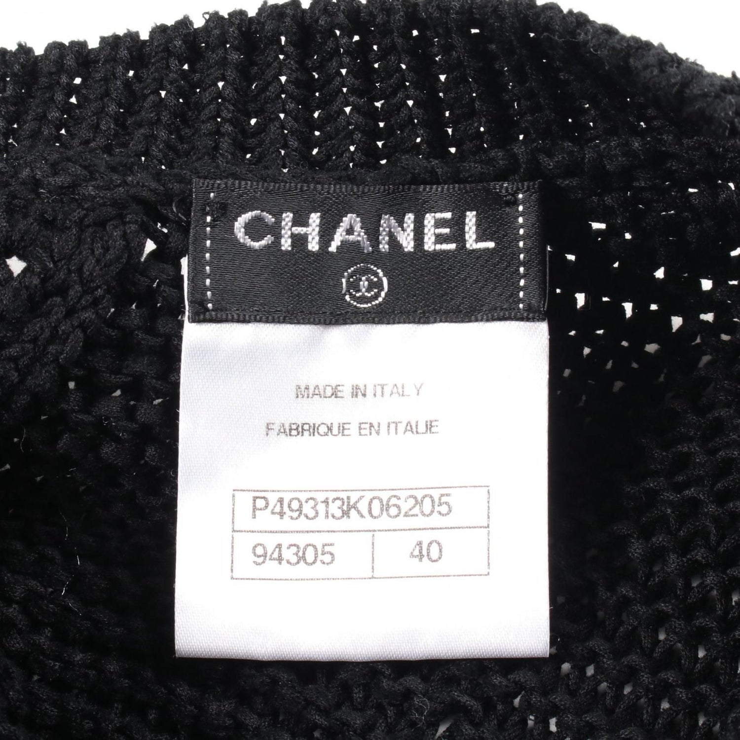 Chanel Black Dress Cotton P 49313k 06205