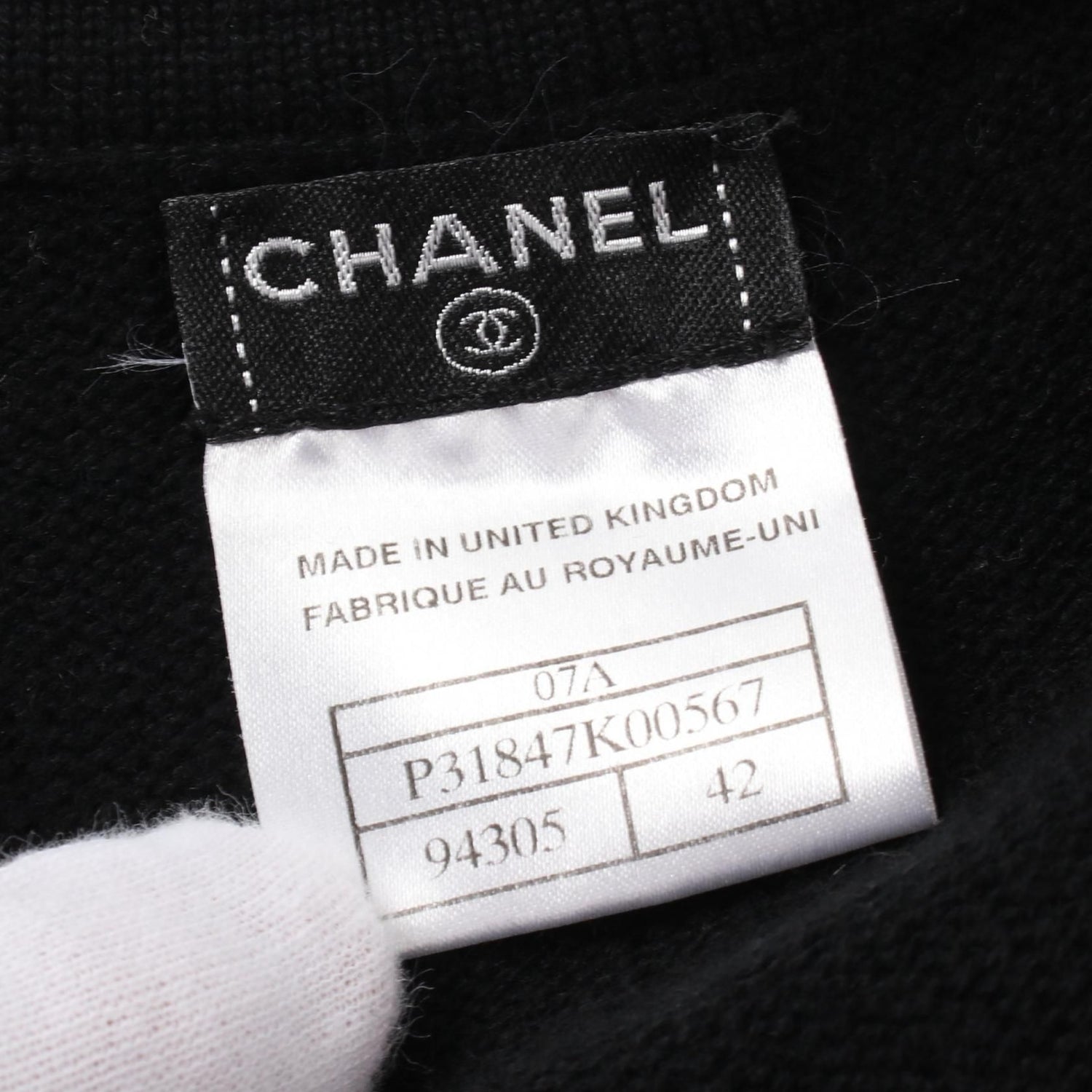 Chanel Black Dress Other Cashmere P 31847