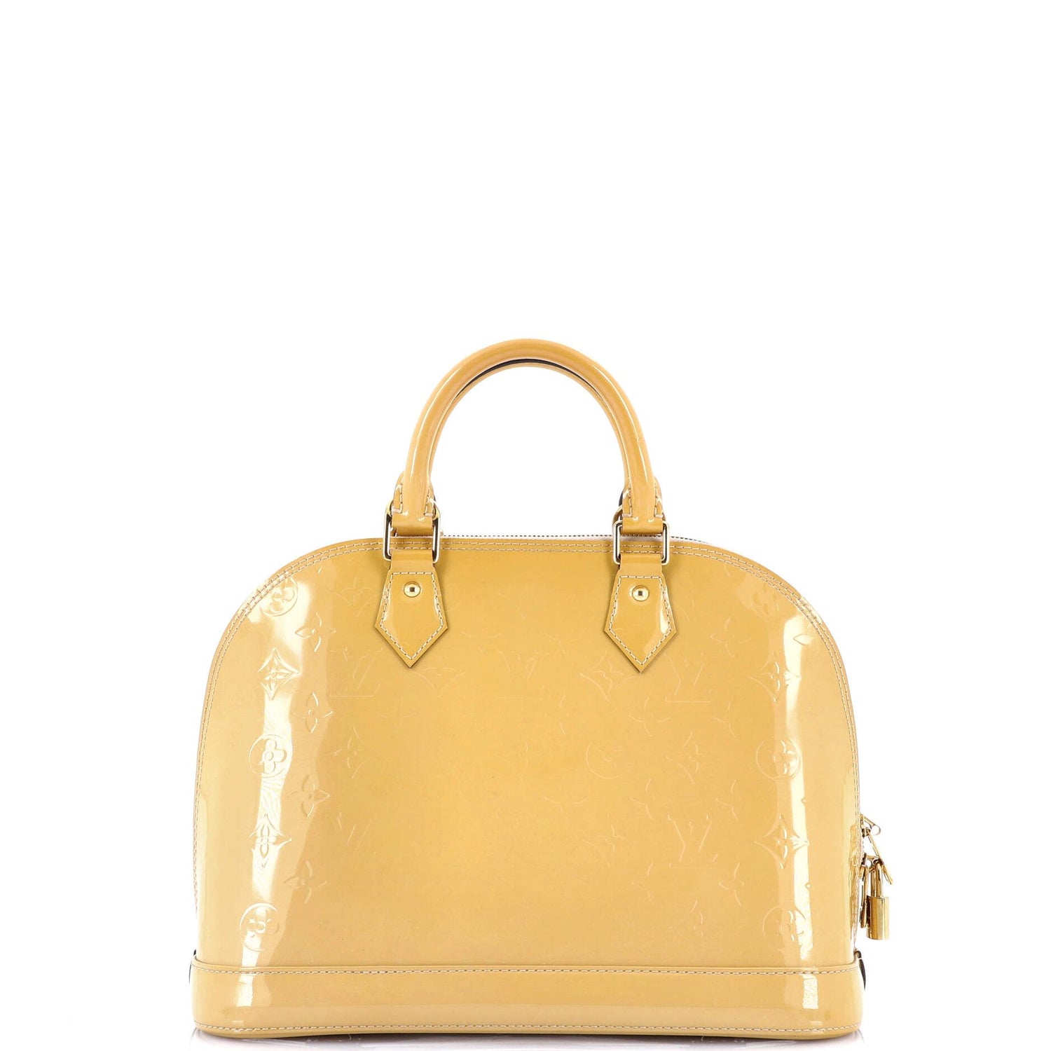 Louis Vuitton Alma Handbag Monogram Vernis Pm